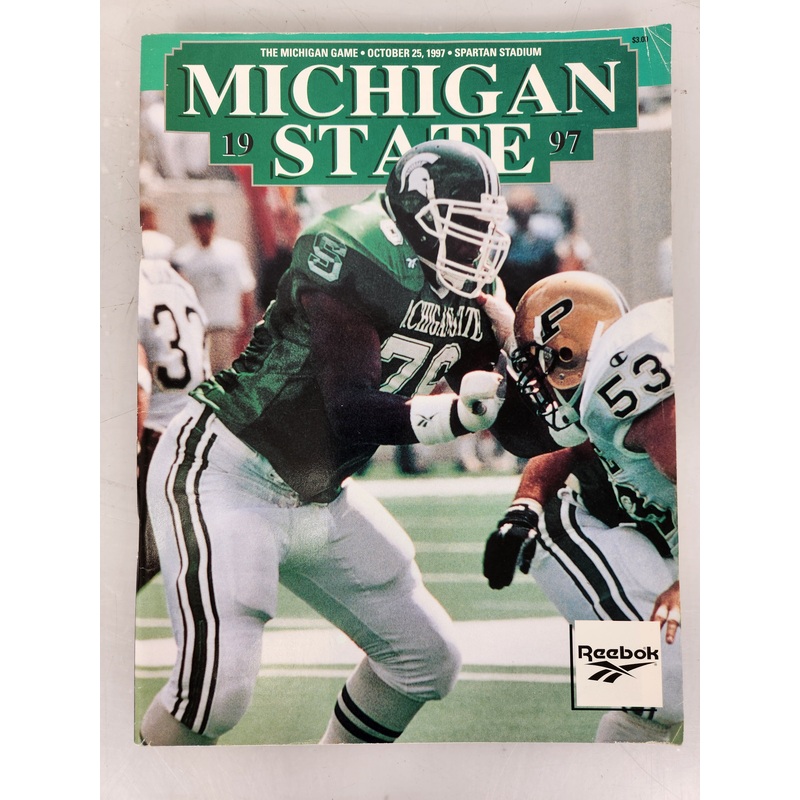1997 Michigan State vs Michigan Football Program