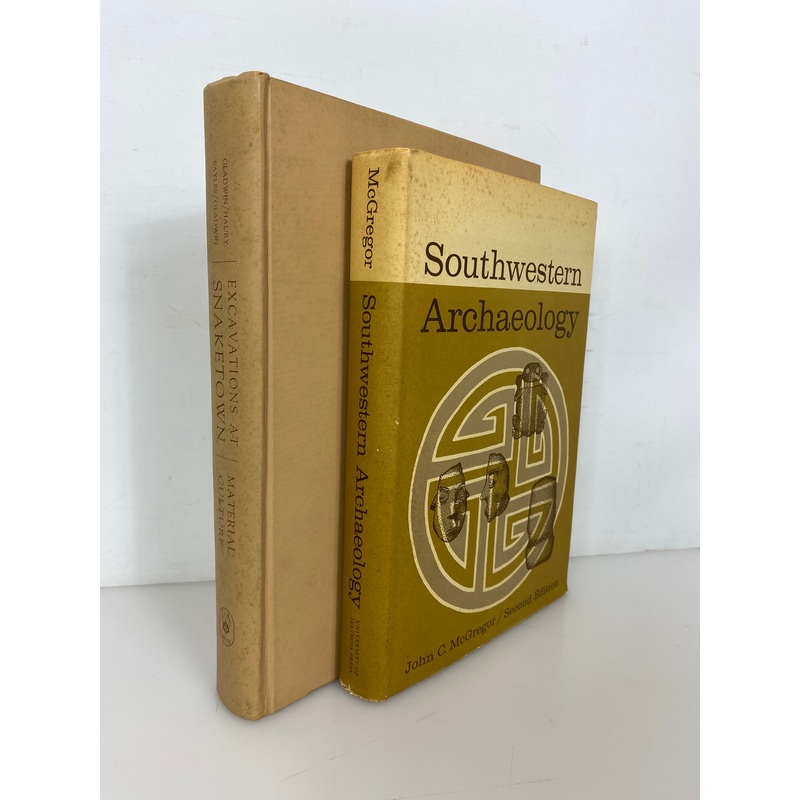 2 Volumes: Southwestern Archaeology/Excavations at Snaketown 1965 HC