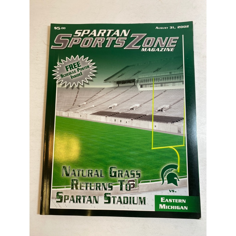 2002 Michigan State vs Eastern Michigan Football Program