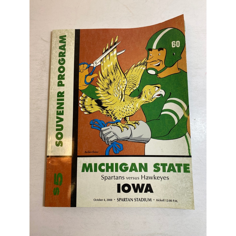2008 Michigan State vs Iowa Football Program