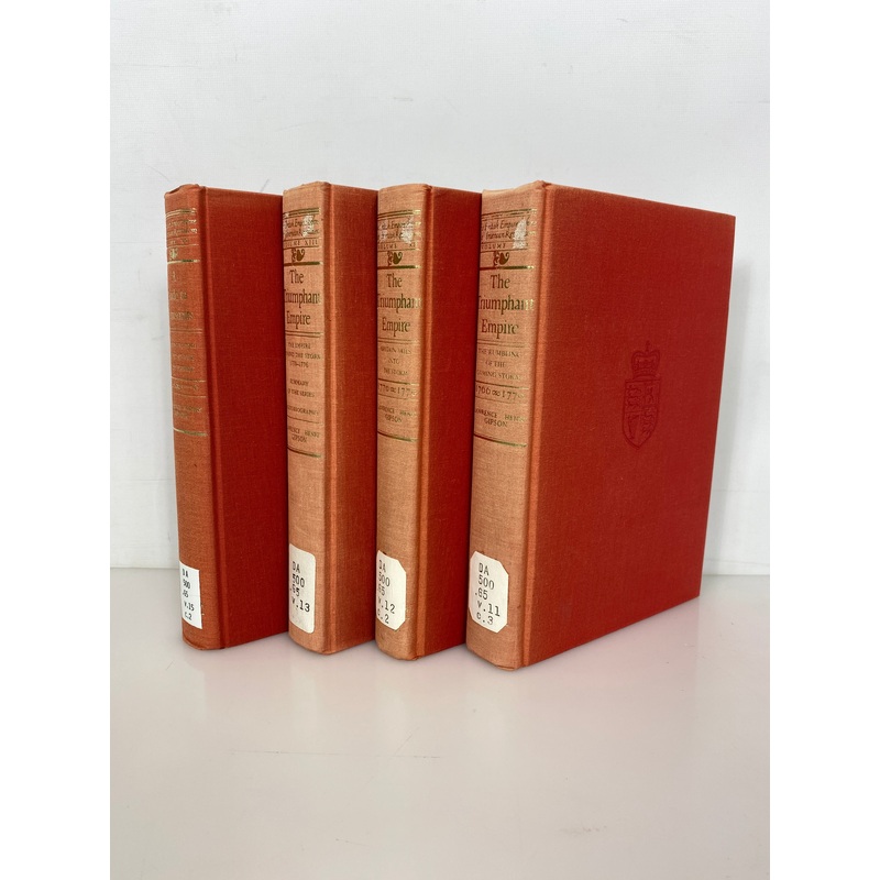 4 Vols: British Empire Before the American Revolution 11-13,15 Ex-Library HC