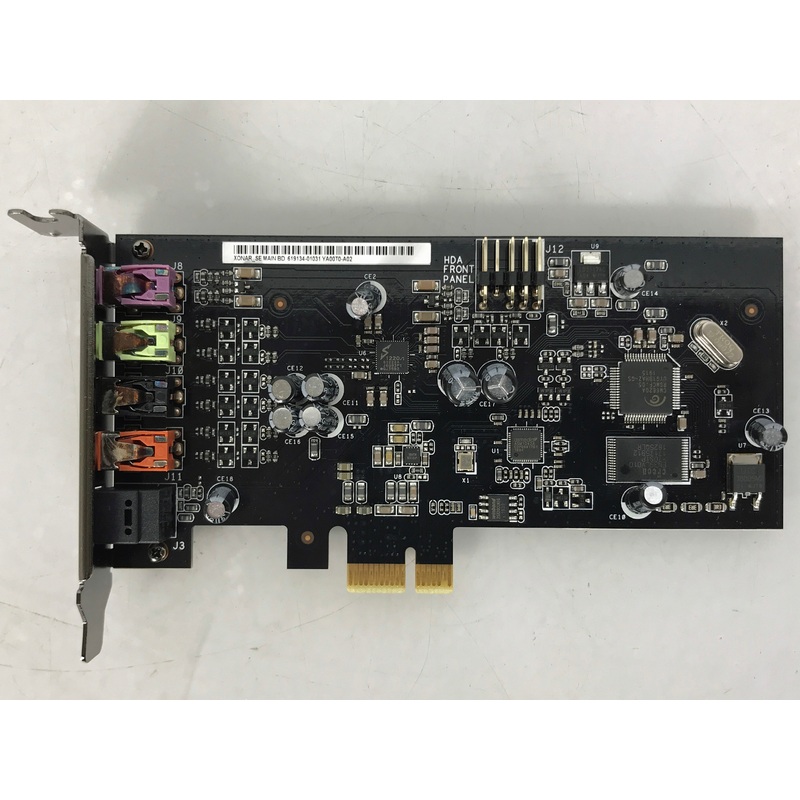 Asus Xonar SE 5.1 Channel PCIe Sound Card Low Profile PCIe