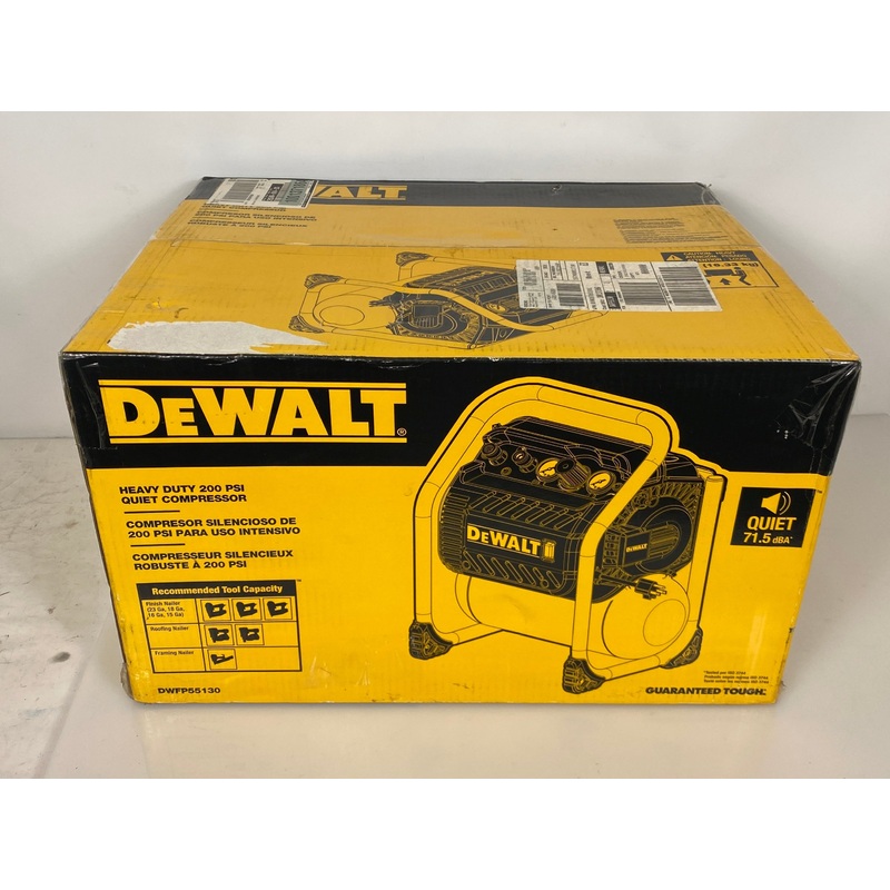 Dewalt Heavy Duty 200 PSI Quiet Compressor