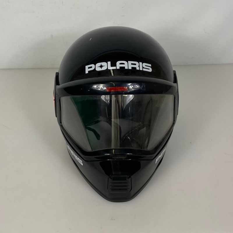 Polaris Lazar Black Snowmobile Helmet
