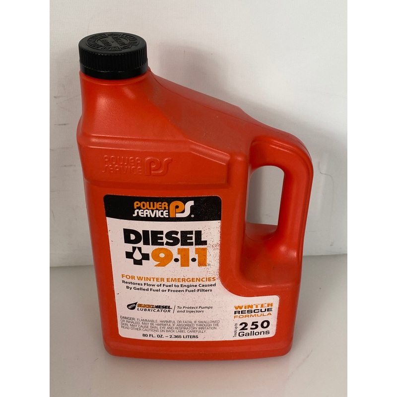 Power Service #8080 Diesel Fuel Additive 80 oz Pack of 12