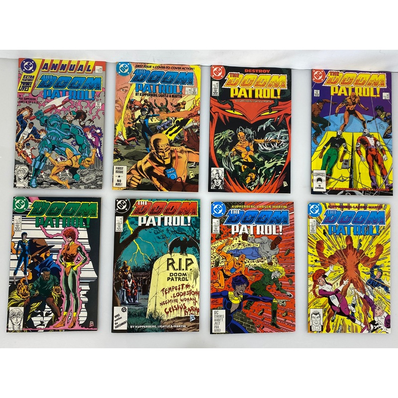 The Doom Patrol #1-12 & Annual 1987-1988