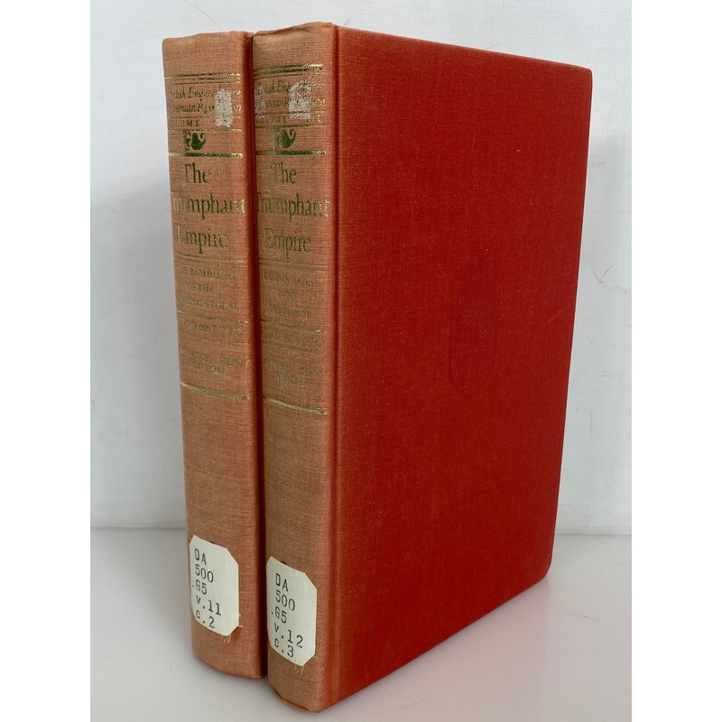 2 Vols: British Empire Before the American Revolution 11-12 Ex-Library HC