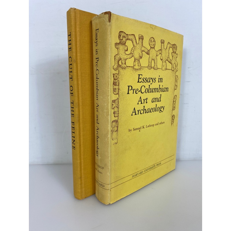 2 Vols: Essays in Pre-Columbian Art & Archaeology/The Cult of the Feline HC
