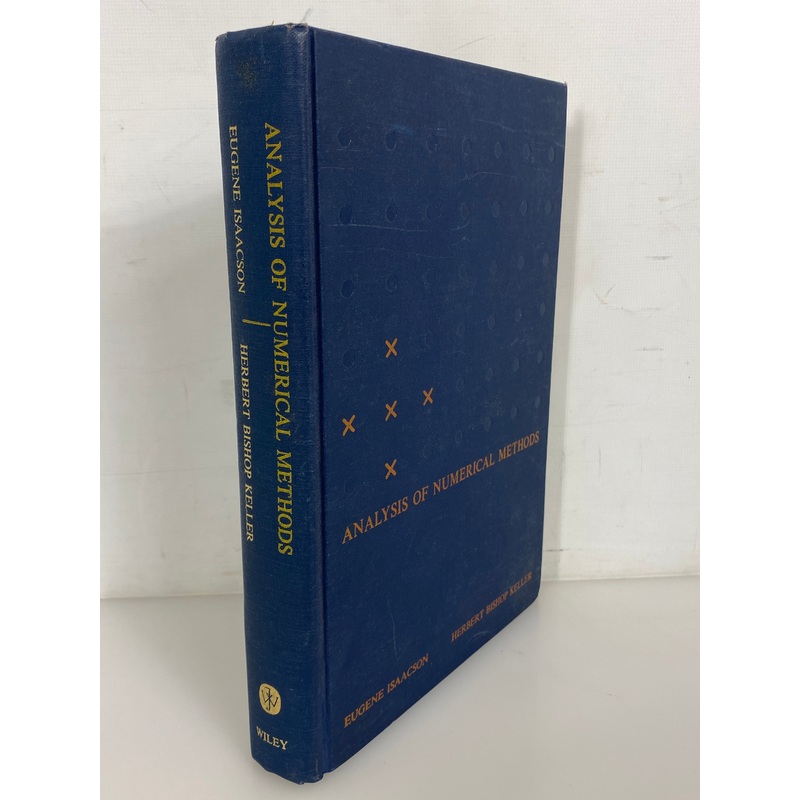 Analysis of Numerical Methods by Isaacson/Keller 1966 HC Textbook