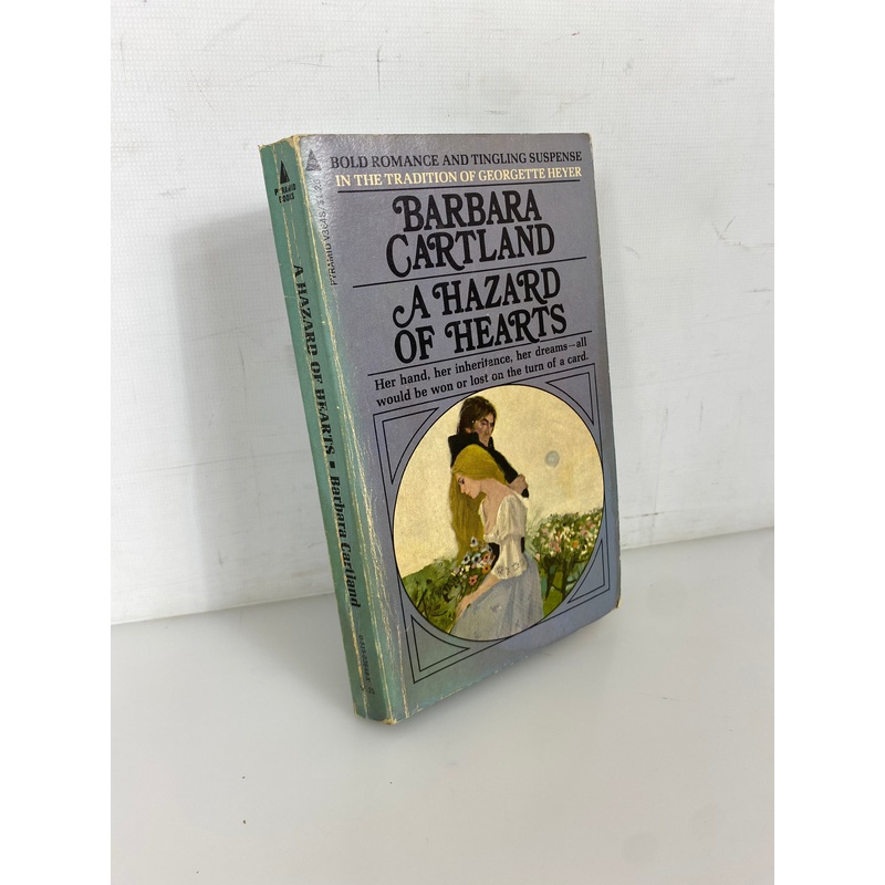 Barbara Cartland A Hazard of Hearts 1975 Pyramid Books 9th Printing SC