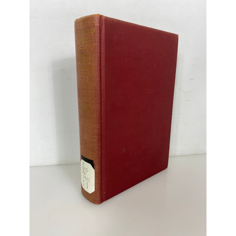 Collected Works of Charles Sanders Peirce III Exact Logic 1933 Ex-Library HC