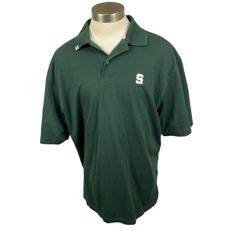 Green Michigan State Spartans Polo Men’s Size S