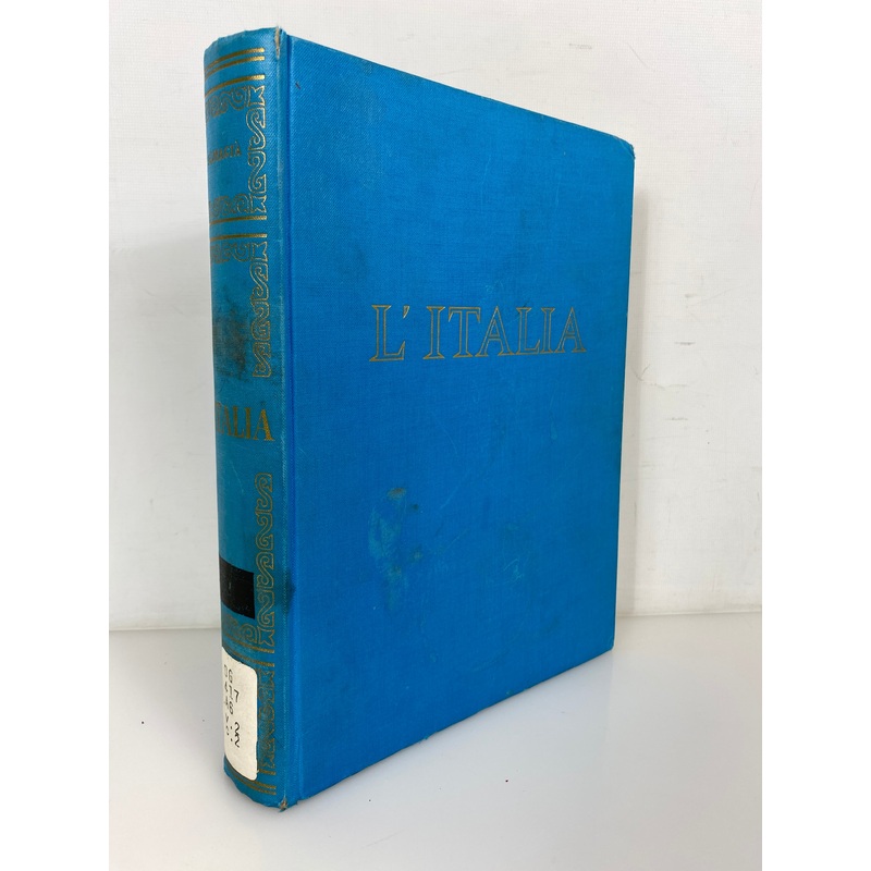 L’Italia by Roberto Almagia Vol 2 (in Italian) Illustrated 1959 Ex-Library HC