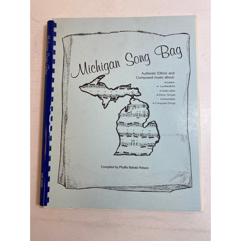 Michigan Song Bag Phyllis Rykala Nelson 1986