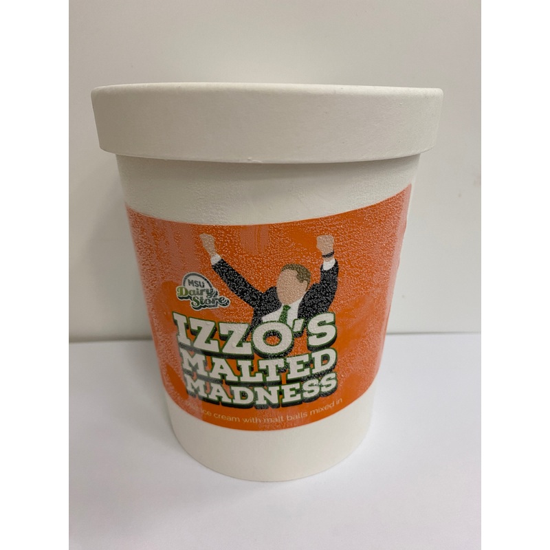 MSU Dairy Store Izzo’s Malted Madness Quart