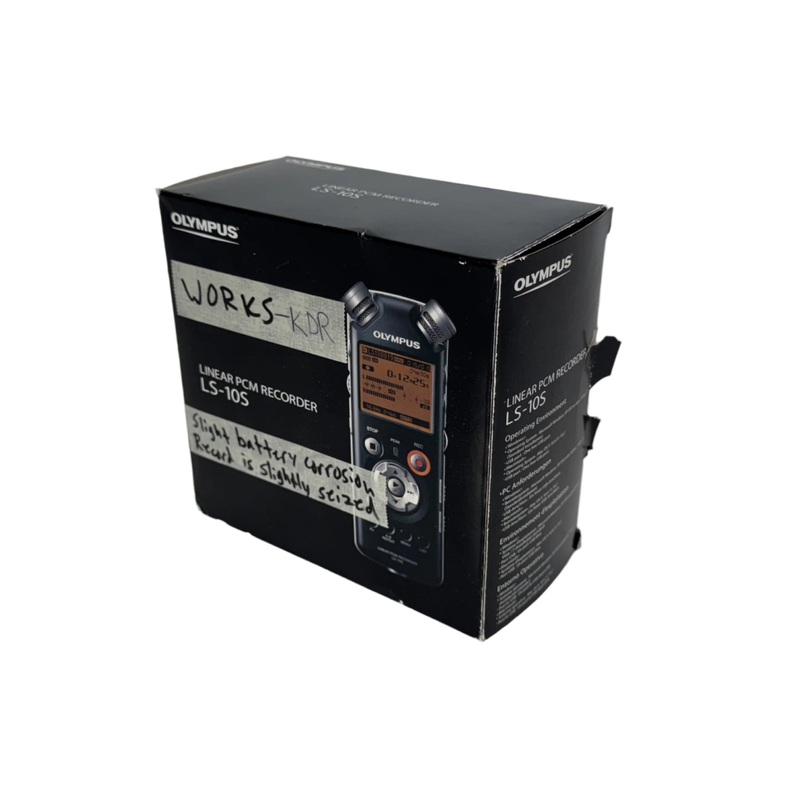 Olympus LS-10S Linear PCM Recorder *Battery Corrosion*