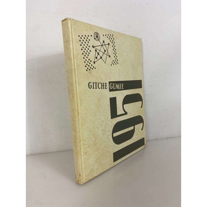 1951 Superior State College Yearbook Gitche Gumme Superior WI HC