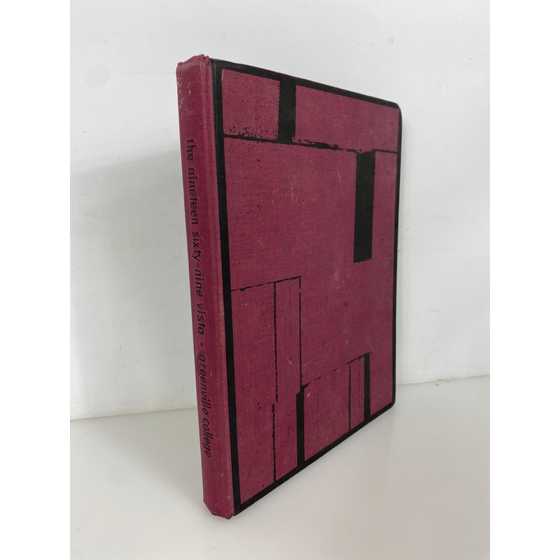 1969 Greenville College Yearbook Greenville Illinois HC