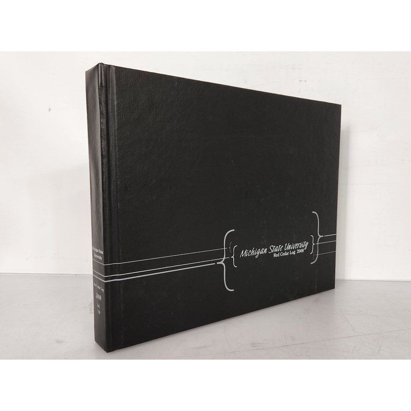 2008 Michigan State University Yearbook Red Cedar Log