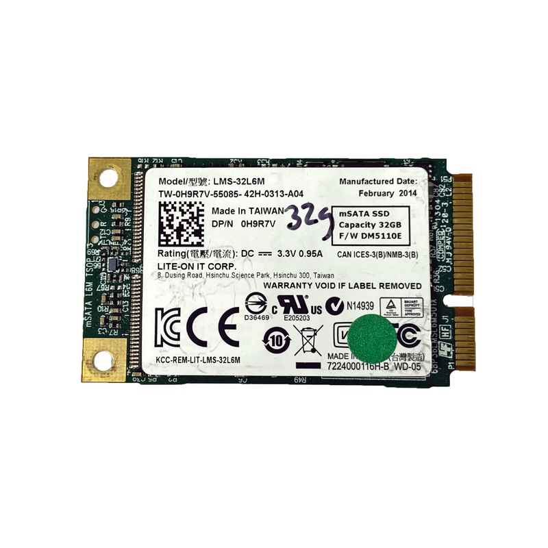 32GB SSD mSATA Solid State Drive