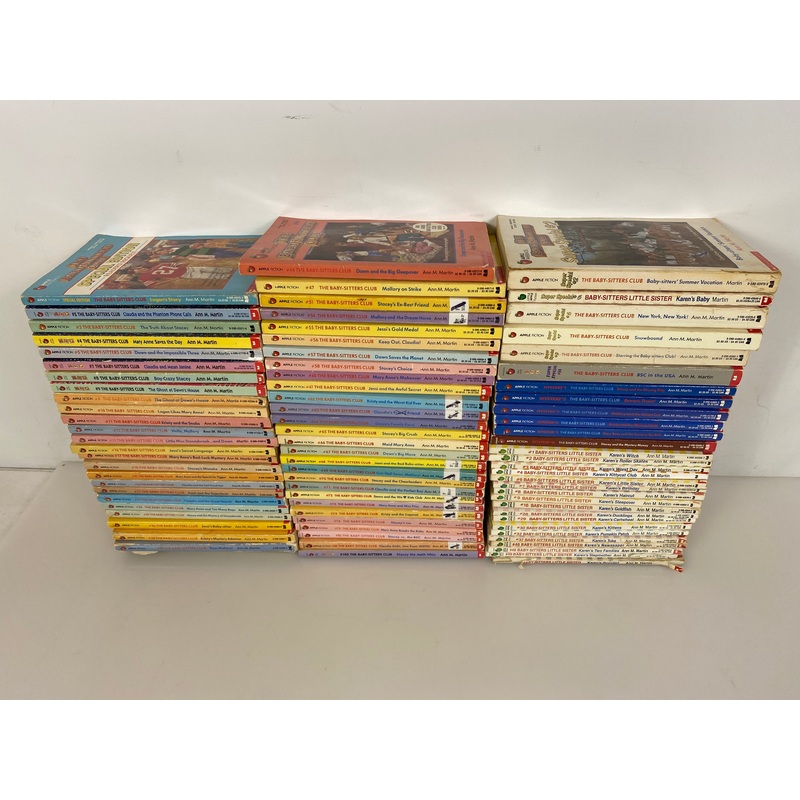 Lot of 80+ Babysitter’s Club Series Books 1986-1997