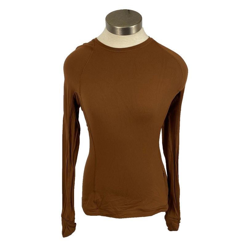 Lululemon Brown Long-Sleeved Shirt Women’s Size 6