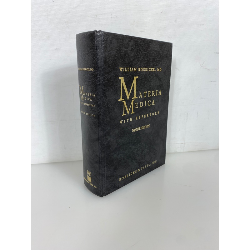 Pocket Manual of Homeopathic Materia Medica by Boericke 1927 9th Ed HC