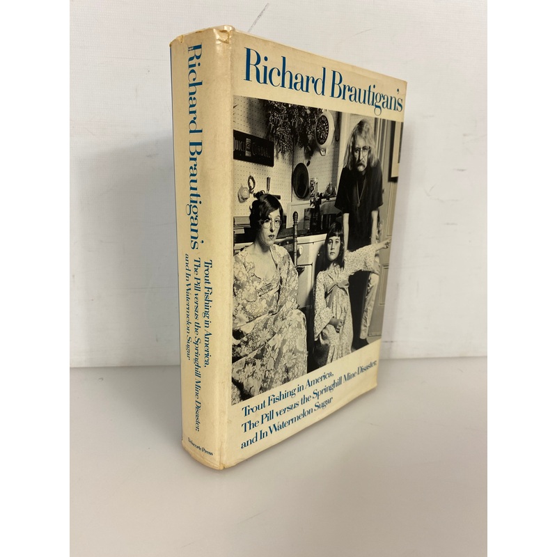 Richard Brautigan’s Trout Fishing in America 1969 1st Edition 1st Print HCDJ