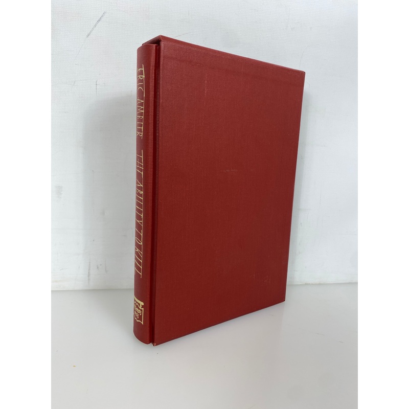 The Ability to Kill by Ambler 1987 Signed 102/250 Mysterious Press w Slipcase