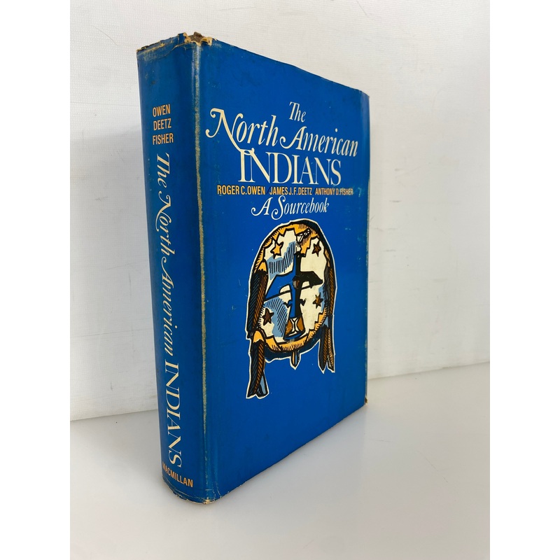The North American Indians A Sourcebook by Owen 1967 1st Ed/1st Printing HC DJ