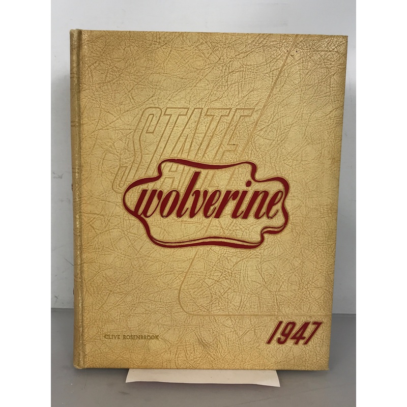 1947 Michigan State College Yearbook East Lansing Michigan HC