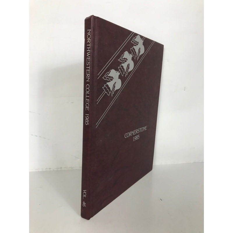 1985 Northwestern College Yearbook Orange City Iowa HC