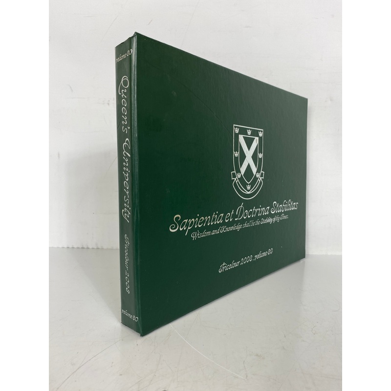 2008 Queen’s University Yearbook Tricolour Kingston, ON, Canada HC Giftbox