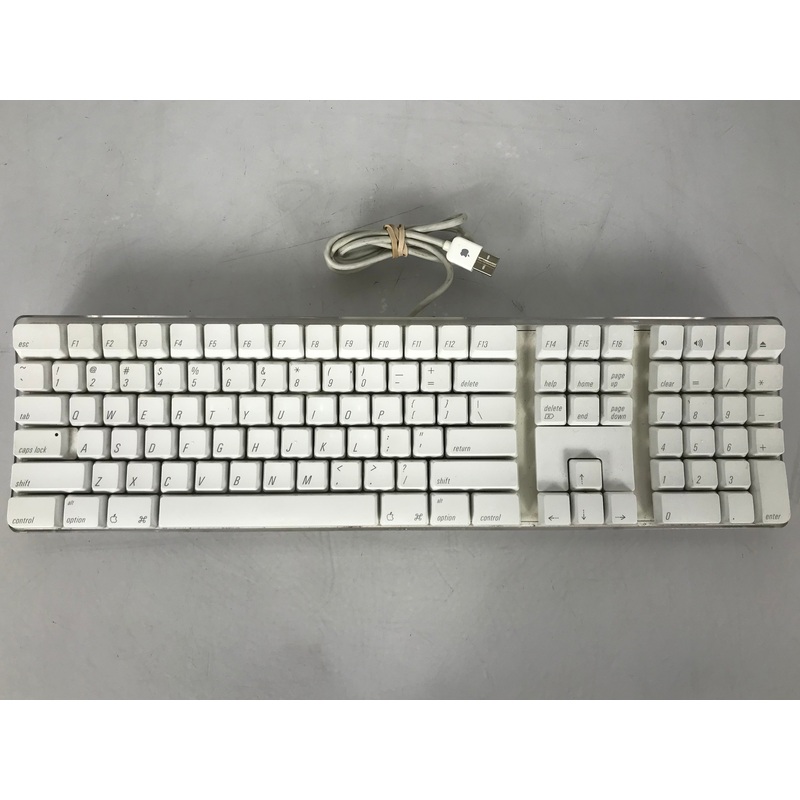 Apple A1048 White Wired USB Keyboard