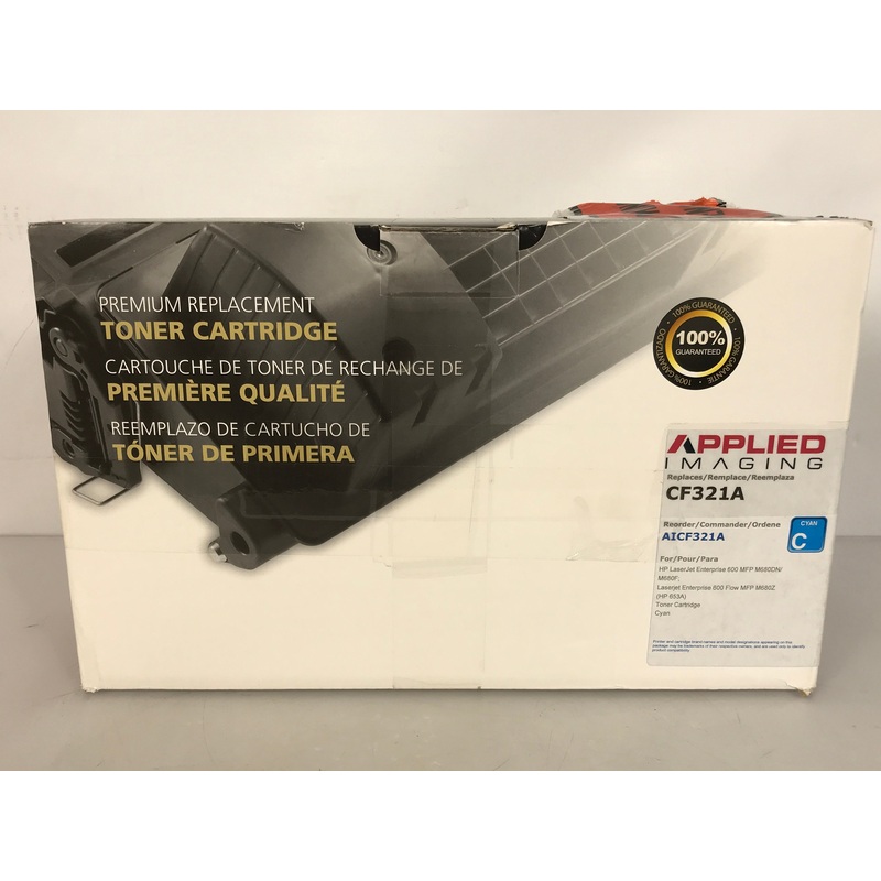 Applied Imaging AICF321A Replacement For CF321A Cyan Toner Cartridge