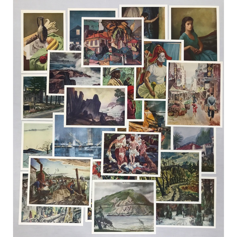Color Oil Painting Prints