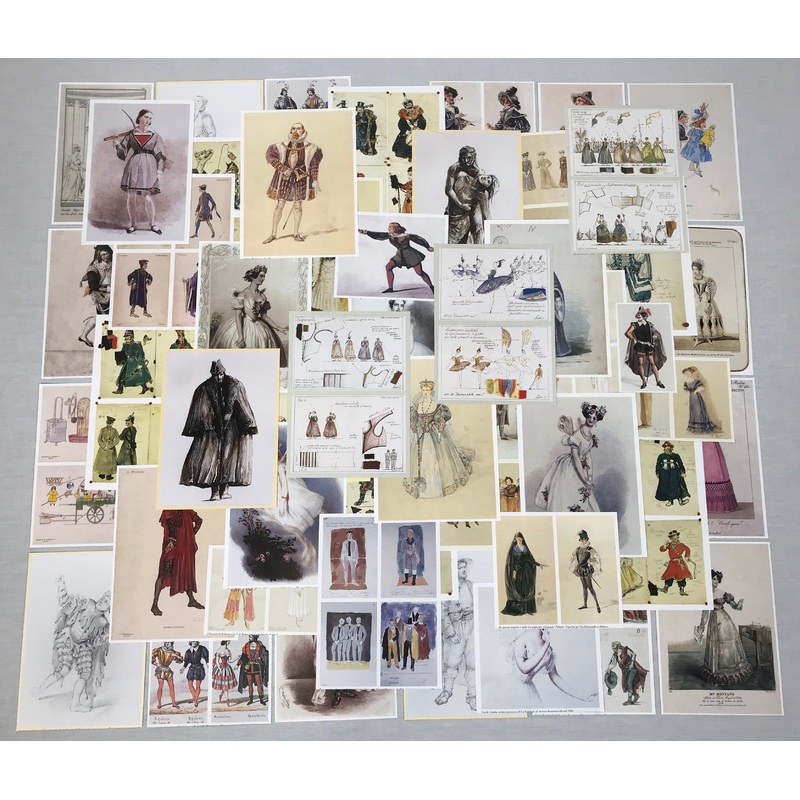 Costume Design Prints – Opera Playbills