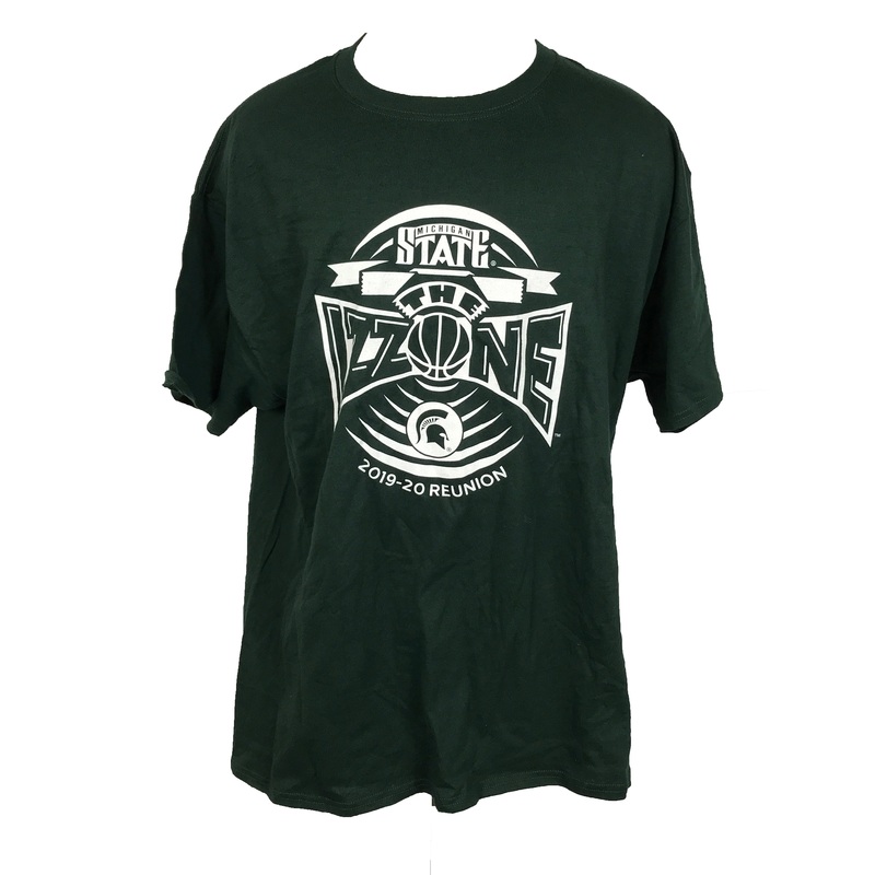 Hanes Green The Izzone 2019-2020 Reunion MSU Basketball T-Shirt Men’s Size XL