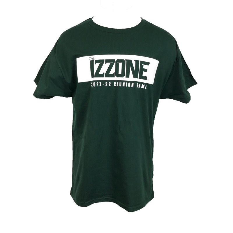 Hanes Green The Izzone 2021-2022 Reunion MSU Basketball T-Shirt Men’s Size XL