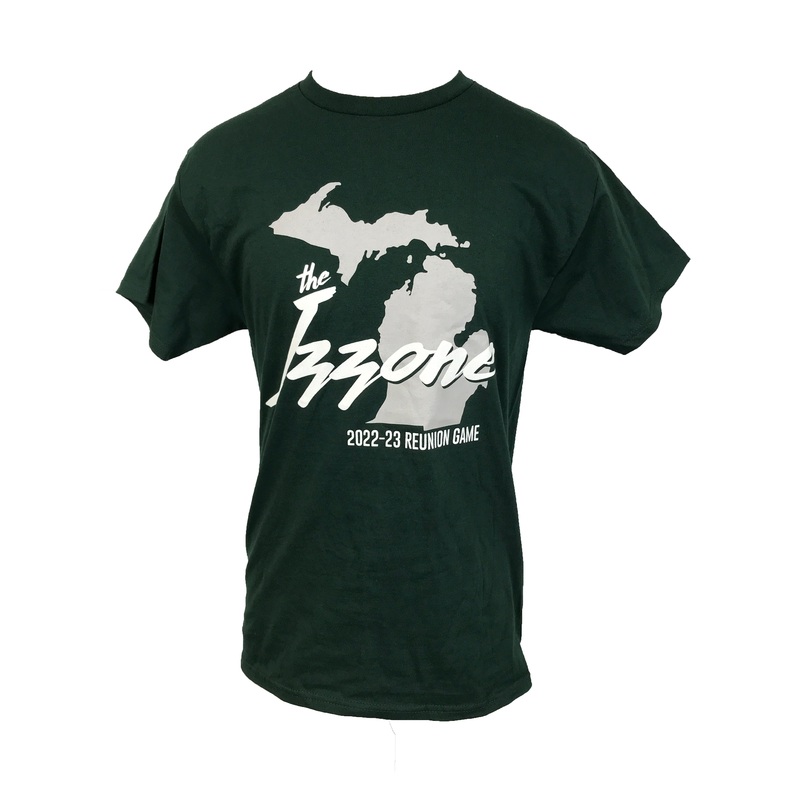 Hanes Green The Izzone 2022-2023 Reunion MSU Basketball T-Shirt Men’s Size XL