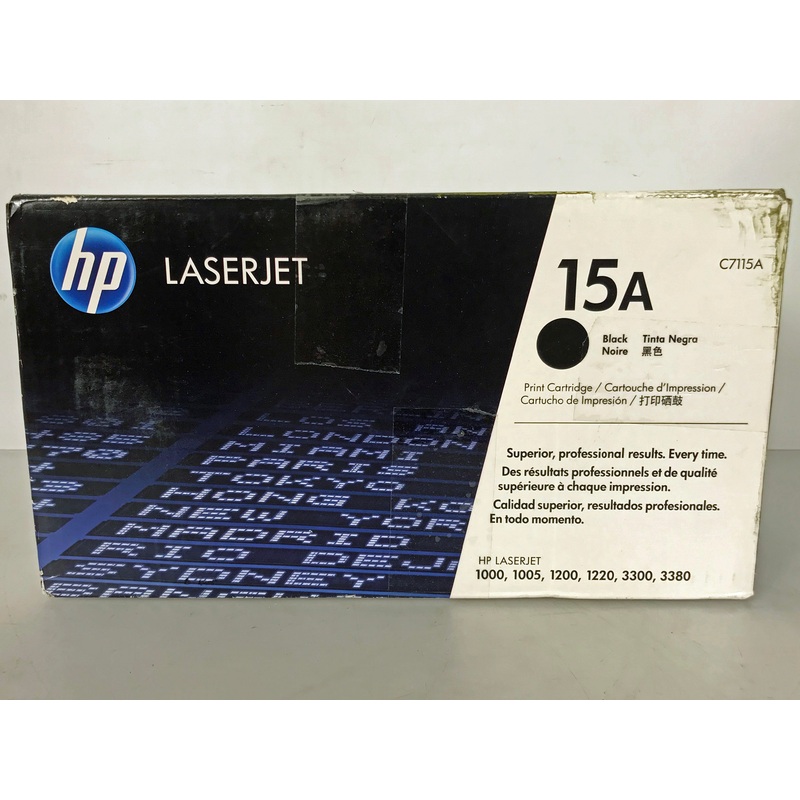 HP 15A C7115A Black Toner Cartridge