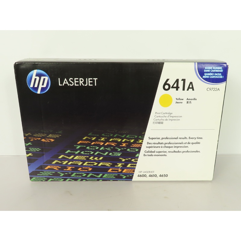 HP LaserJet 641A C9722A Yellow Print Cartridge *New*