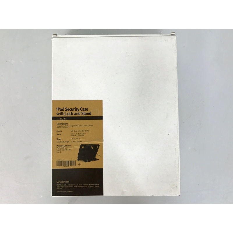 Ipevo ISC-10 iPad Security Case With Lock and Stand
