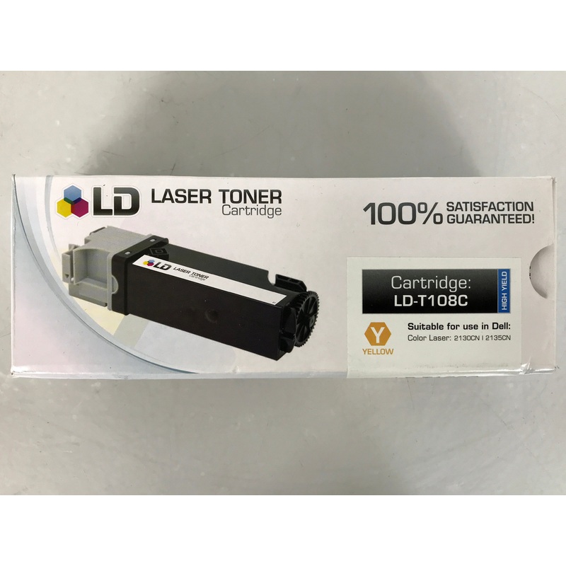 LD LD-T108C Yellow Laser Toner Cartridge