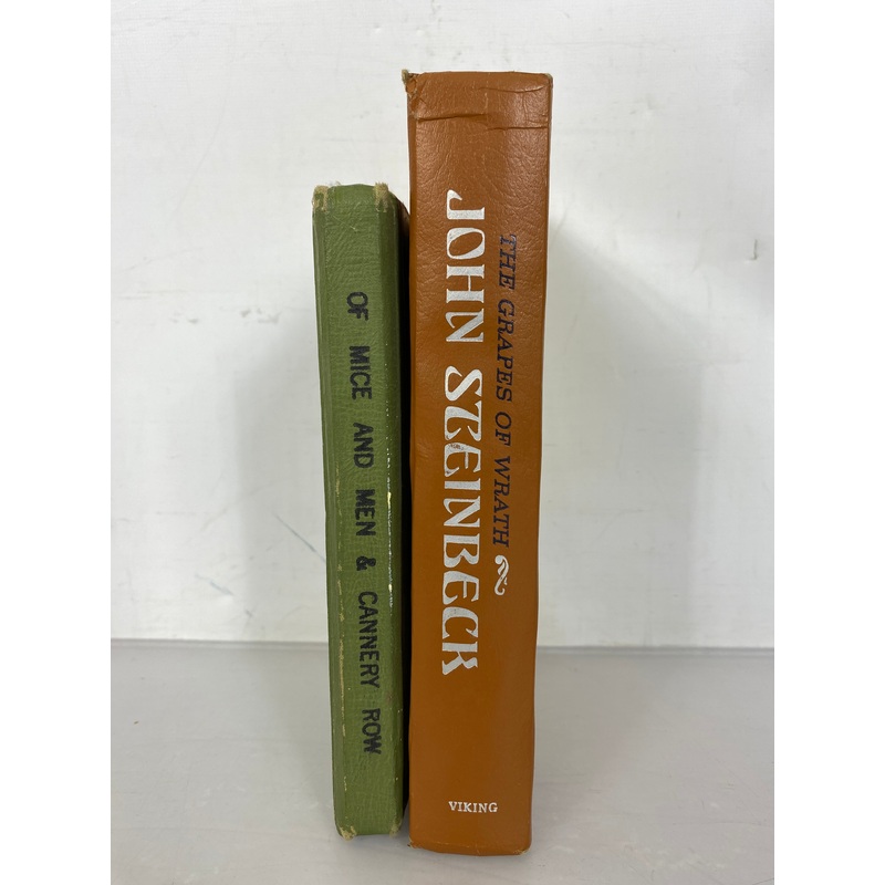 Lot of 2 John Steinbeck 1967-1986 HC