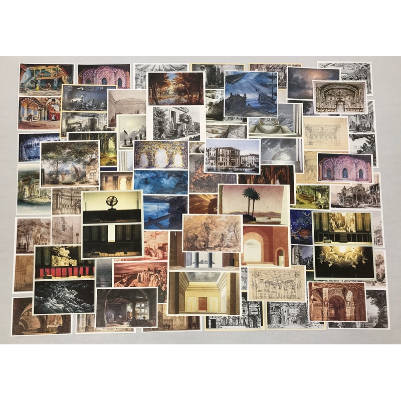 Set Design Prints – Opera Playbills