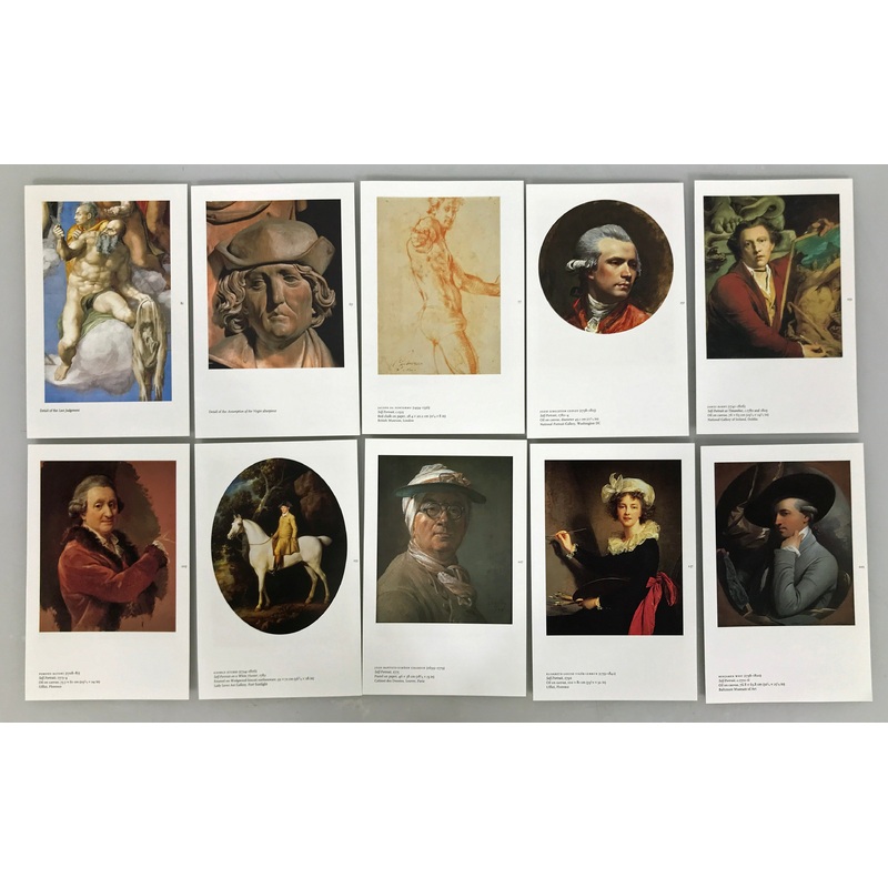 Set of 100 Assorted Self Portraits (D)