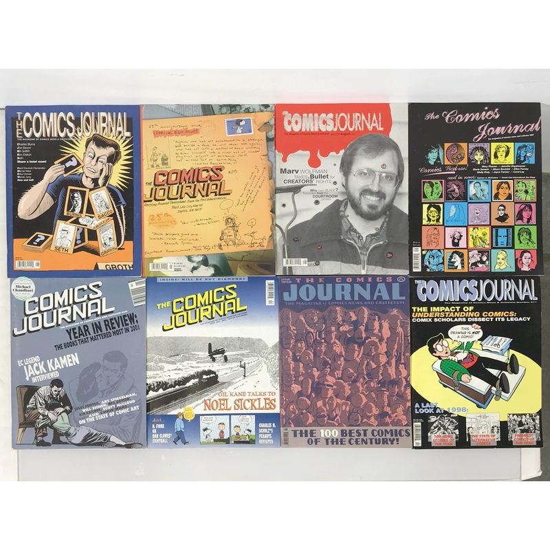 The Comics Journal|172 November 1994|173 December 1994|174 February 1995|175 March 1995|176 April 1995|177 May 1995|178 July 1995|179 August 1995|181 October 1995|182 October 1995|183 January 1996|186 April 1996|187 April 1996|188 July 1996|189 August 199