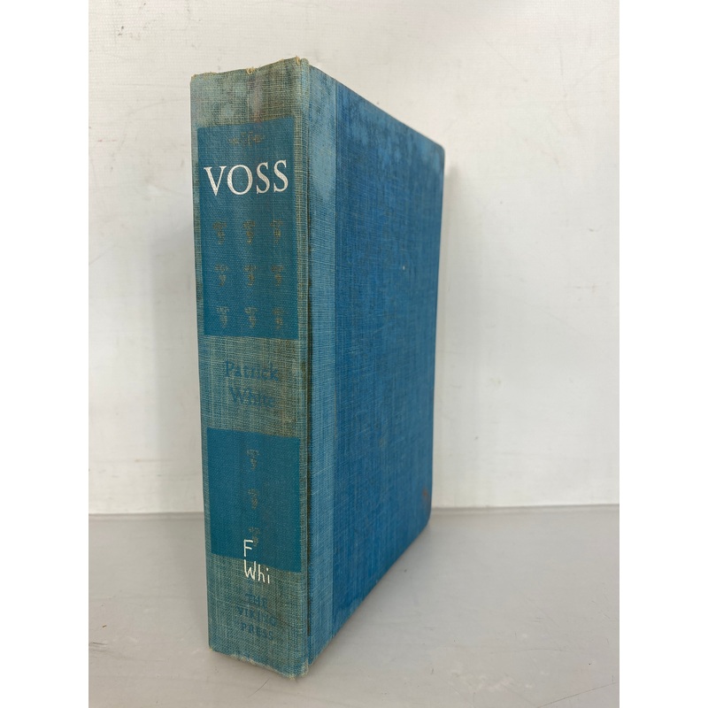 Voss by Patrick White 1957 First Edition HC Former Library Copy