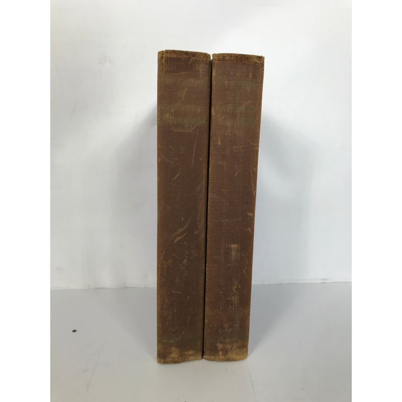 2 Vol Set: The Letters of Katherine Mansfield Murry 1929 1st U.S. Ed HC